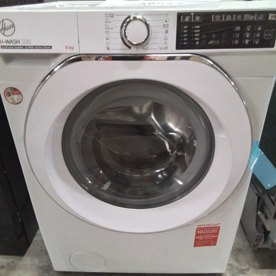 HOOVER H-WASH 500 FREESTANDING WASHING MACHINE IN WHITE - (HW 49AMC/1-80)