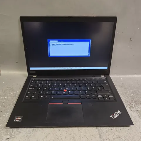 LENOVO THINKPAD T495S AMD RYZEN 5 LAPTOP IN BLACK