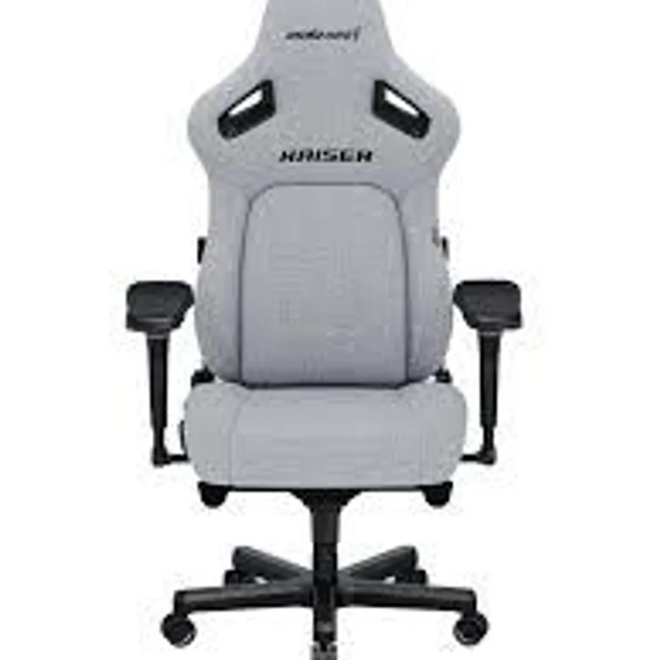 BOXED ANDASEAT KAISER 4 PREM XL GAMING CHAIR - GREY FAB (1 BOX)