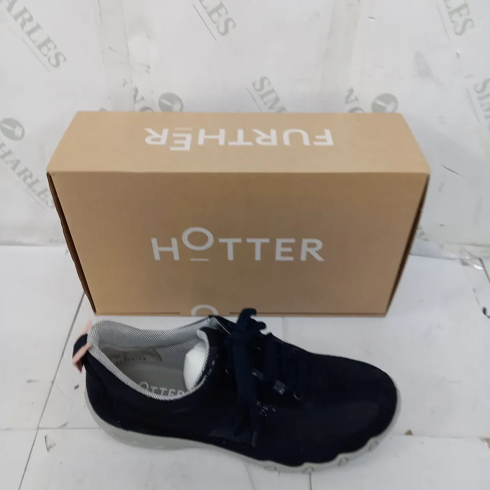 BOXED PAIR OF HOTTER CUSHION + LEANNE II WIDE UK 7