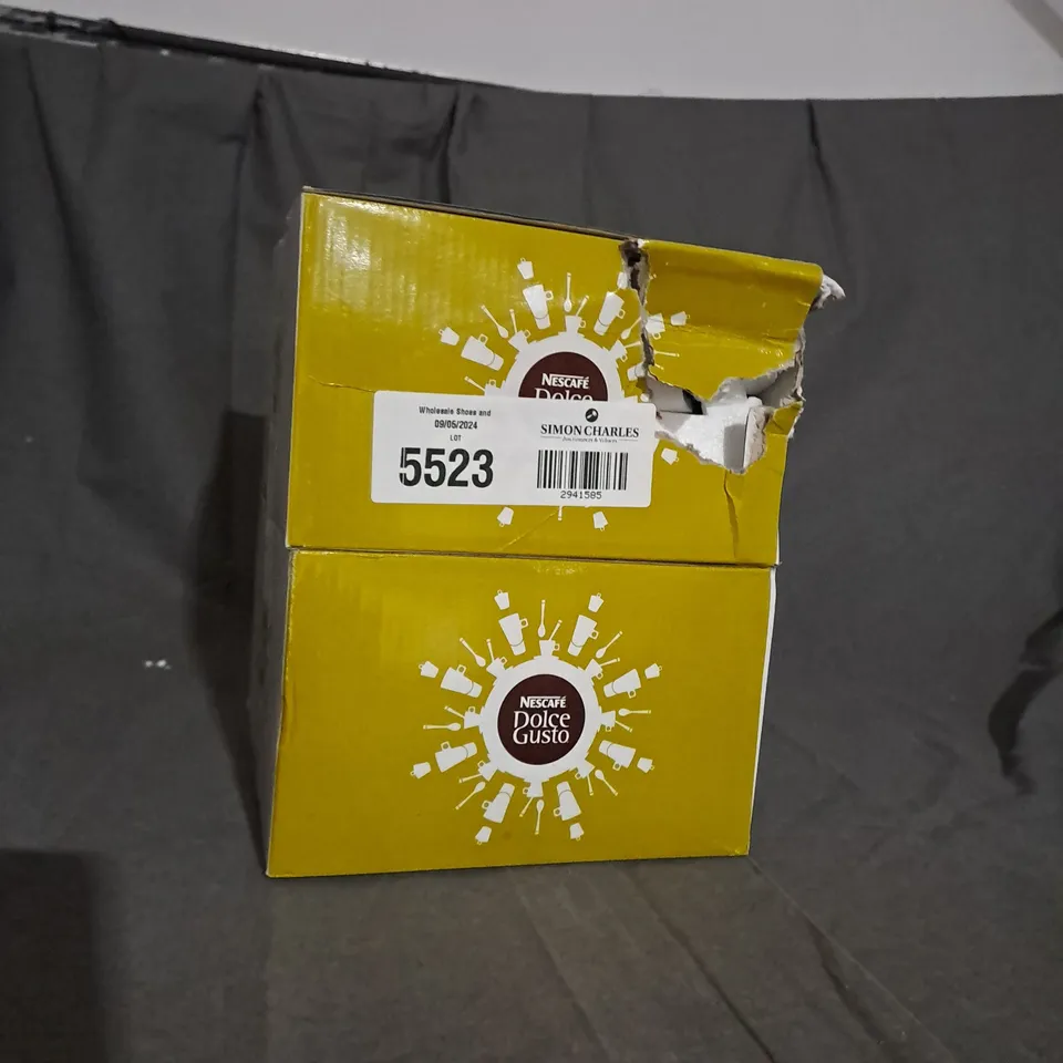 2 BOXED PAIR OF NESCAFÉ DOLCE GUSTO COLD DRINKING CLASSES - COLLECTION ONLY