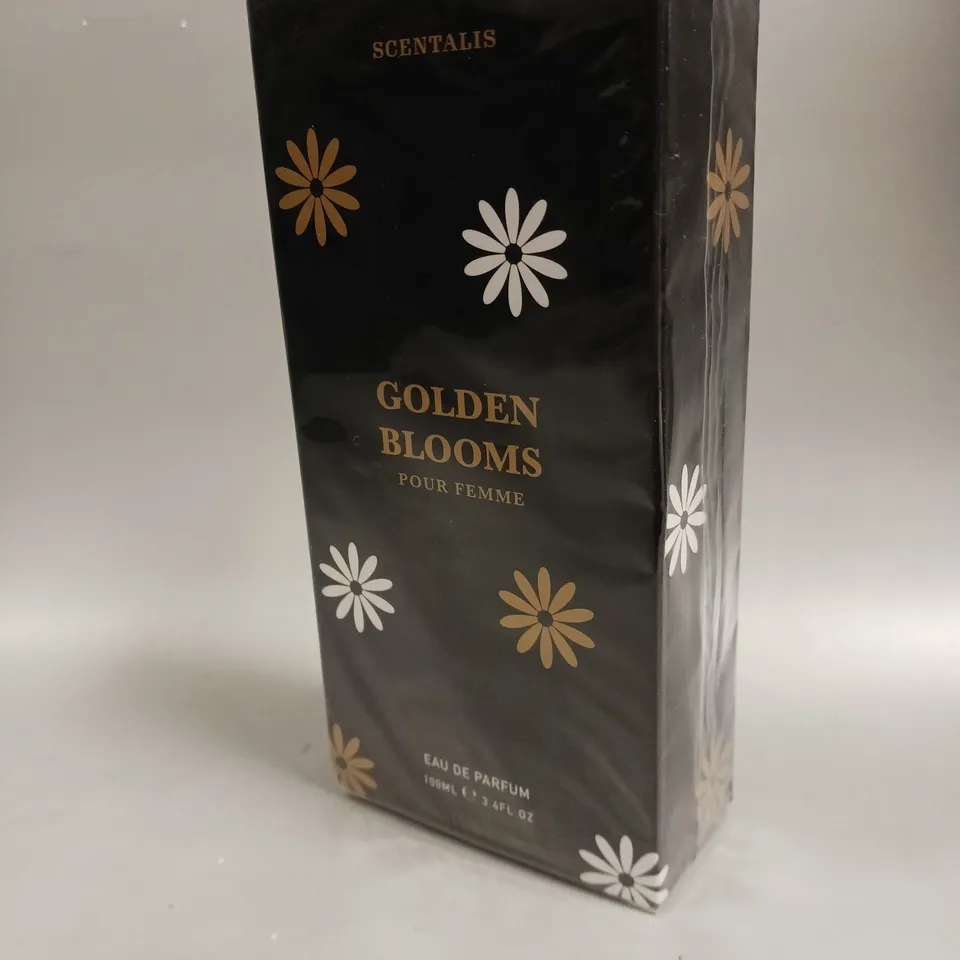 BOXED AND SEALED GOLDEN BLOOMS POUR FEMME 100ML