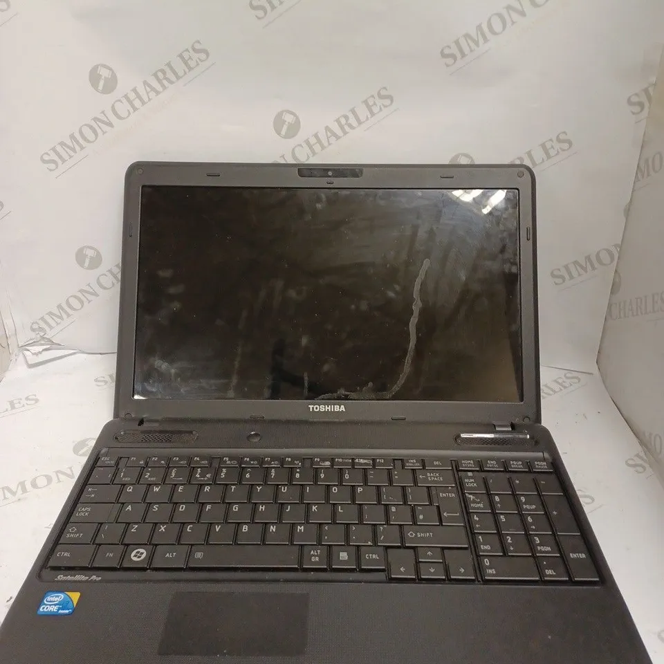 TOSHIBA C660-21E LAPTOP 