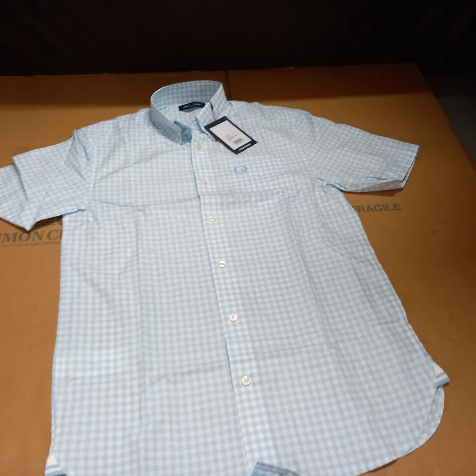 FRED PERRY ICE SHORT SLEEVE SHIRT - S