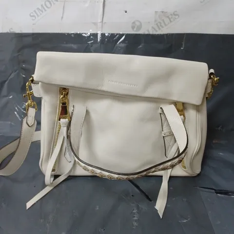 AIMEE KESTENBERG LADIES LEATHER HANDBAG CREAM