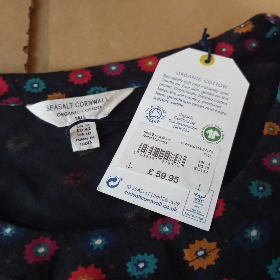 SEASALT CORNWALL SPELL BOUND DRESS - UK 14