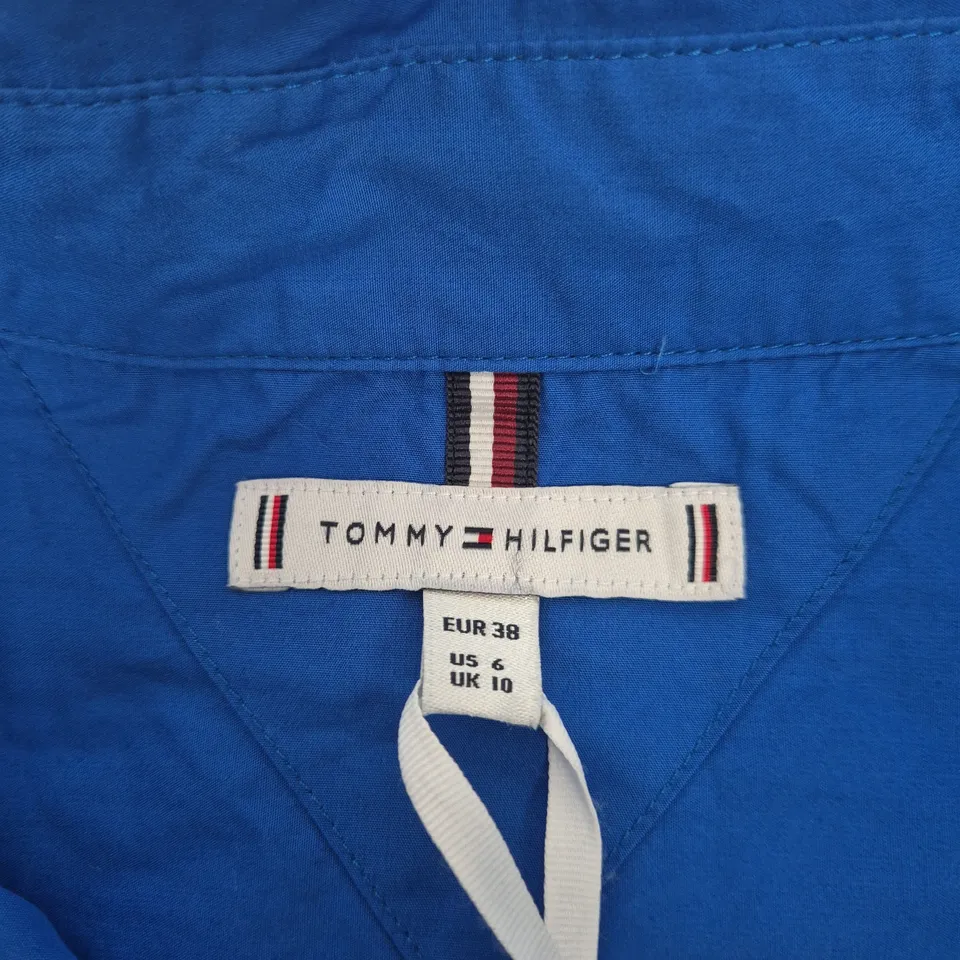 TOMMY HILFIGER WOMEN'S SHIRT – ELECTRIC BLUE, UK 10
