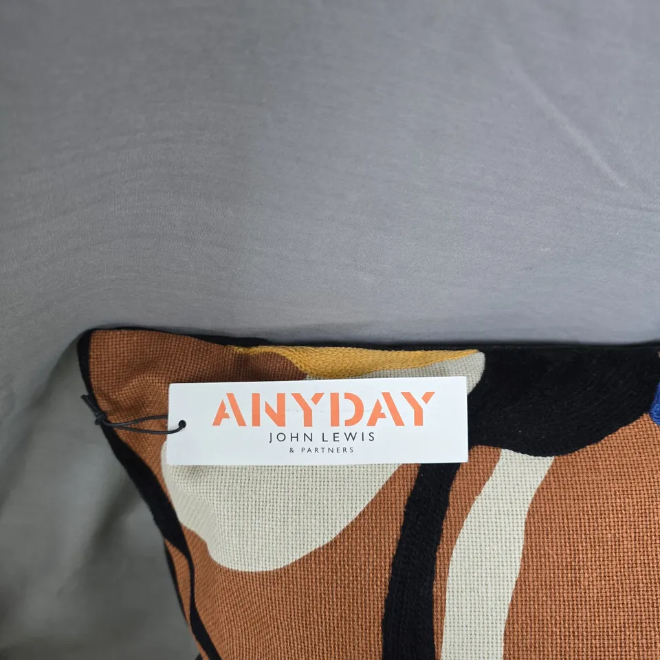 ANYDAY BY JOHN LEWIS DECORATIVE CUSHION – ABSTRACT COLOUR PATTERN
