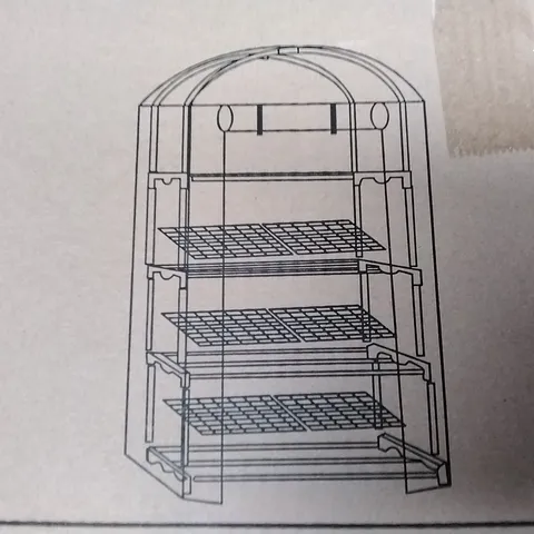 BOXED DIVCHI PREMIUM EXTRA WIDE GREENHOUSE - COLLECTION ONLY