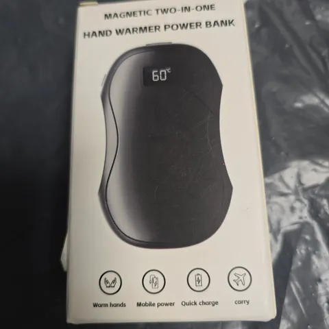 MAGNETIC TWO-IN-ONE HAND WARMER POWER BANK – BOXED