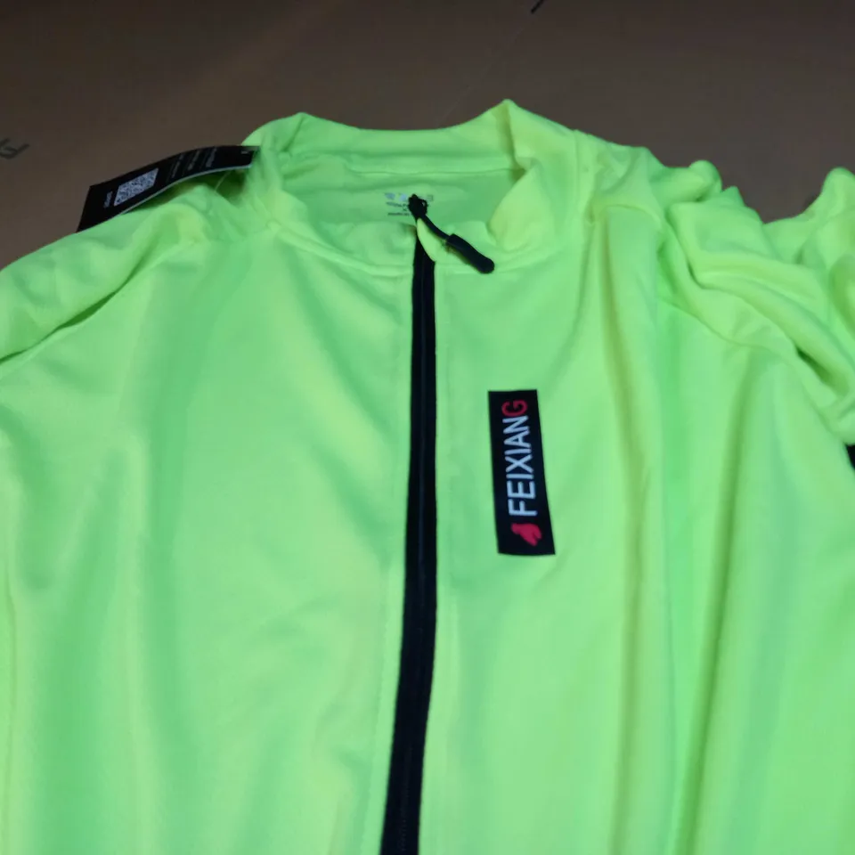 FEIXIANG THIN SPORT JACKET HI-VIS YELLOW/GREEN - XL