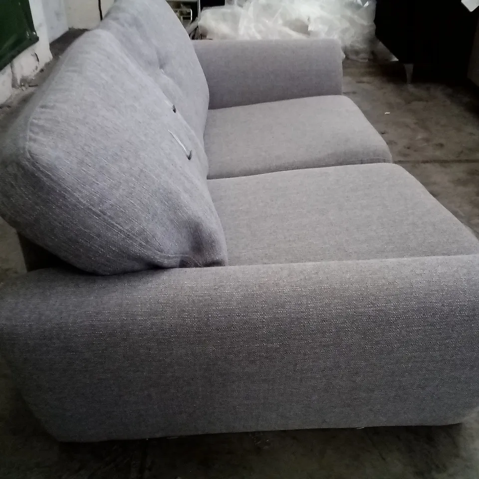 QUALITY DESIGNER CLIO (STOCK) 2 SEATER SOFA ALAMO ASH