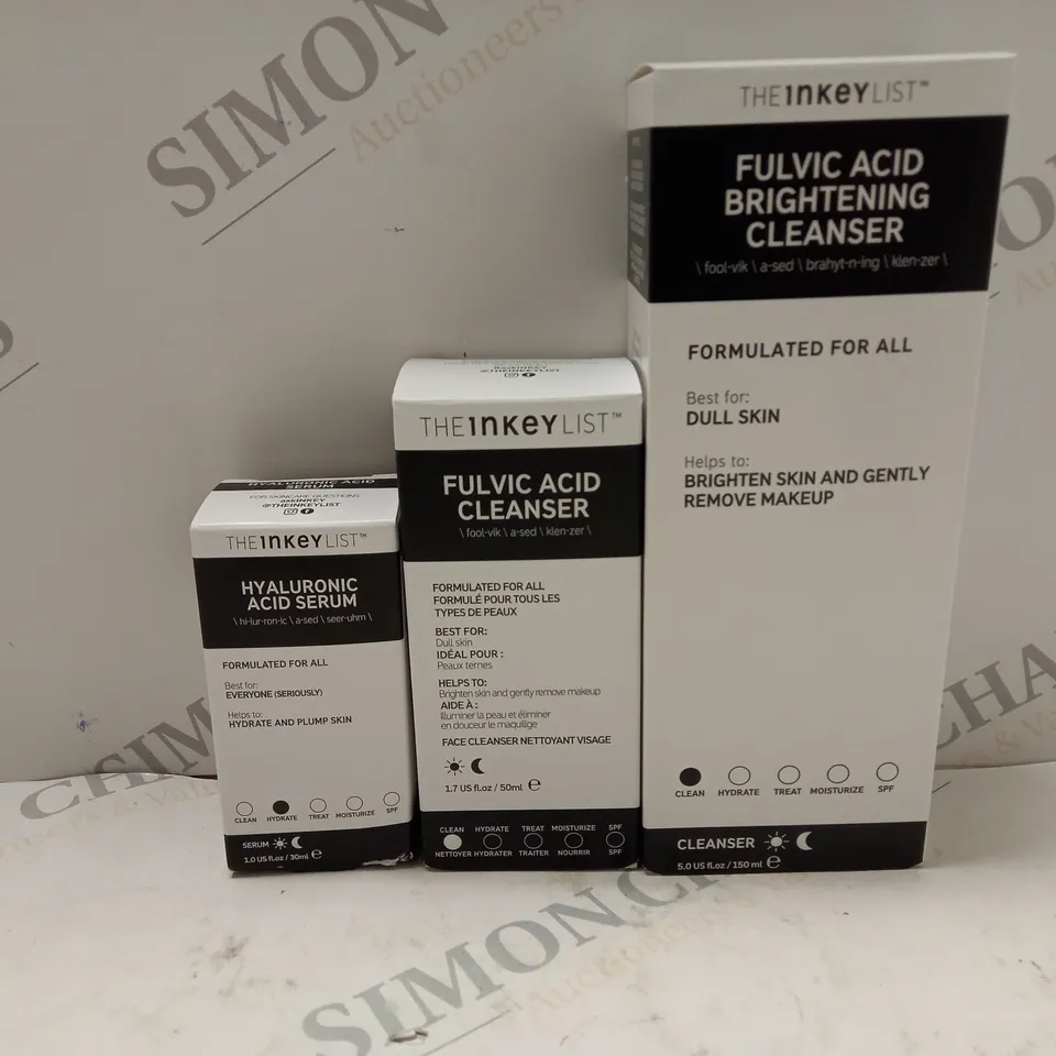 BOX OF APPROXIMATELY 15 ASSORTED INKEY LIST COSMETIC PRODUCTS 