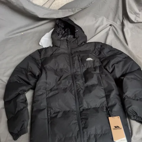 TRESPASS CLIP-MALE PADDED JACKET – BLACK, XXS