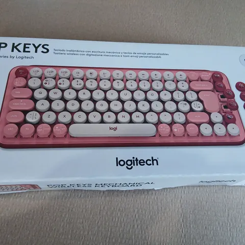 NINE ASSORTED LOGITECH POP KEYS WIRELESS KEYBOARD – (THE STUDIO SERIES) BOXED