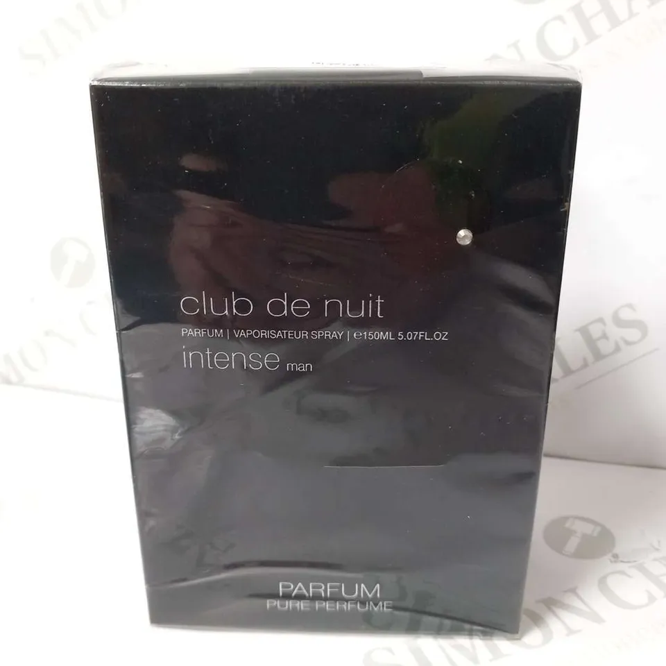 BOXED AND SEALED CLUB DE NUIT INTENSE MAN PARFUM PURE PERFUME 150ML