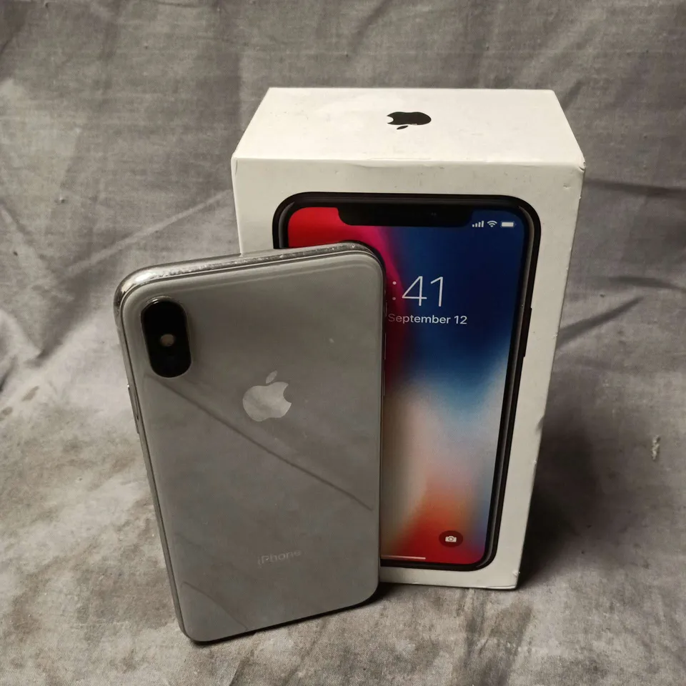 BOXED APPLE IPHONE X SMARTPHONE 