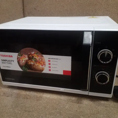 BOXED TOSHIBA MW3-MM20PF(WH) 20L MICROWAVE OVEN 