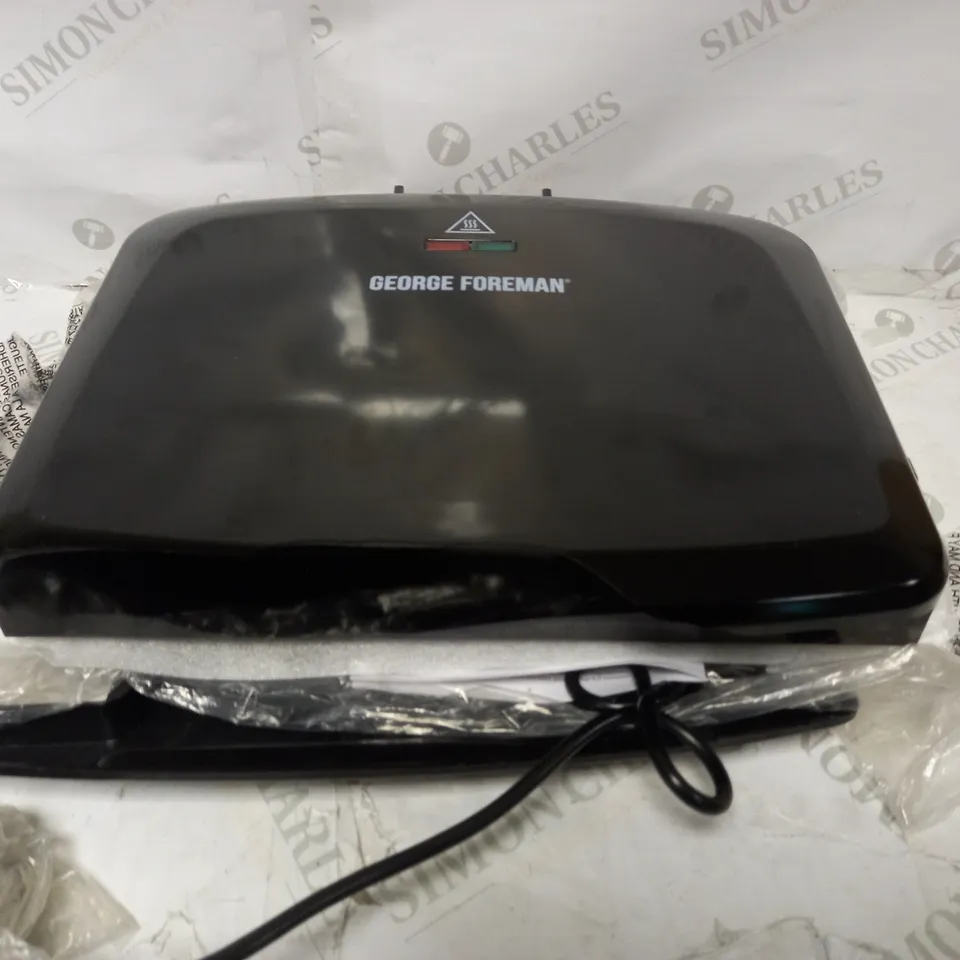 GEORGE FOREMAN FAT REDUCING GRILL