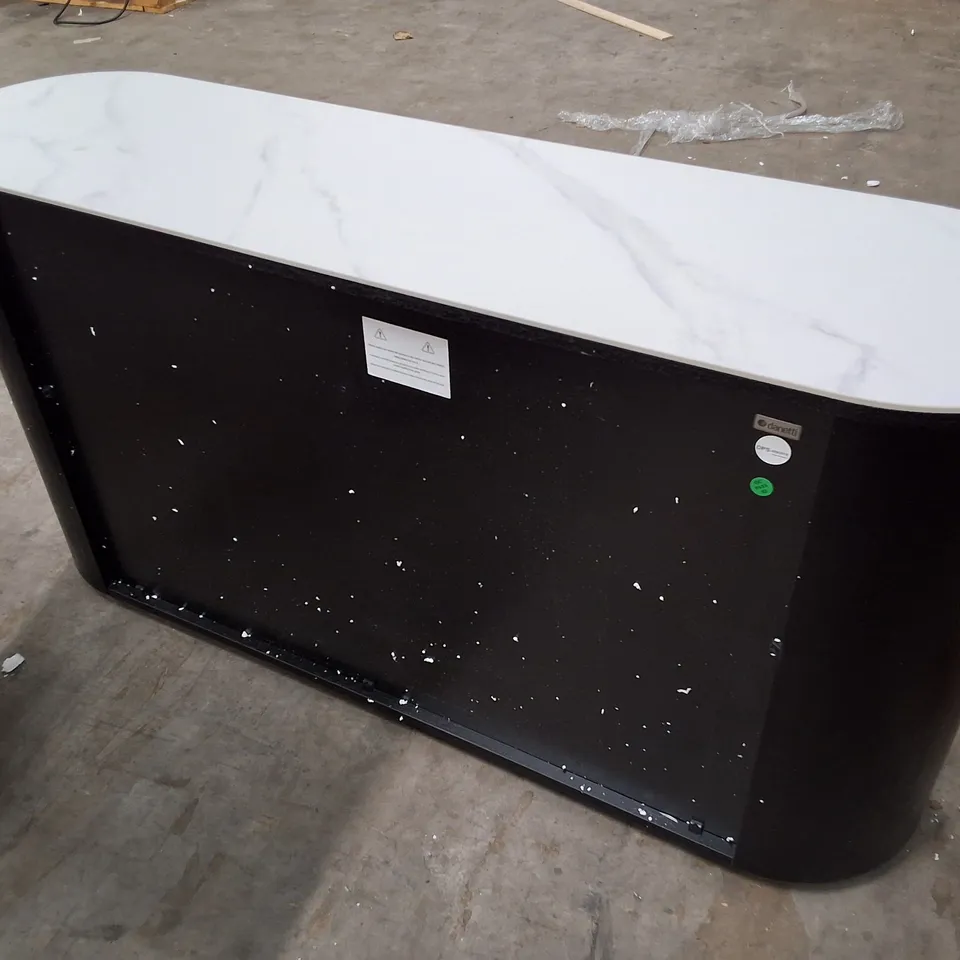 DANETTI MANHATTAN WHITE CERAMIC CHEST OF DRAWERS