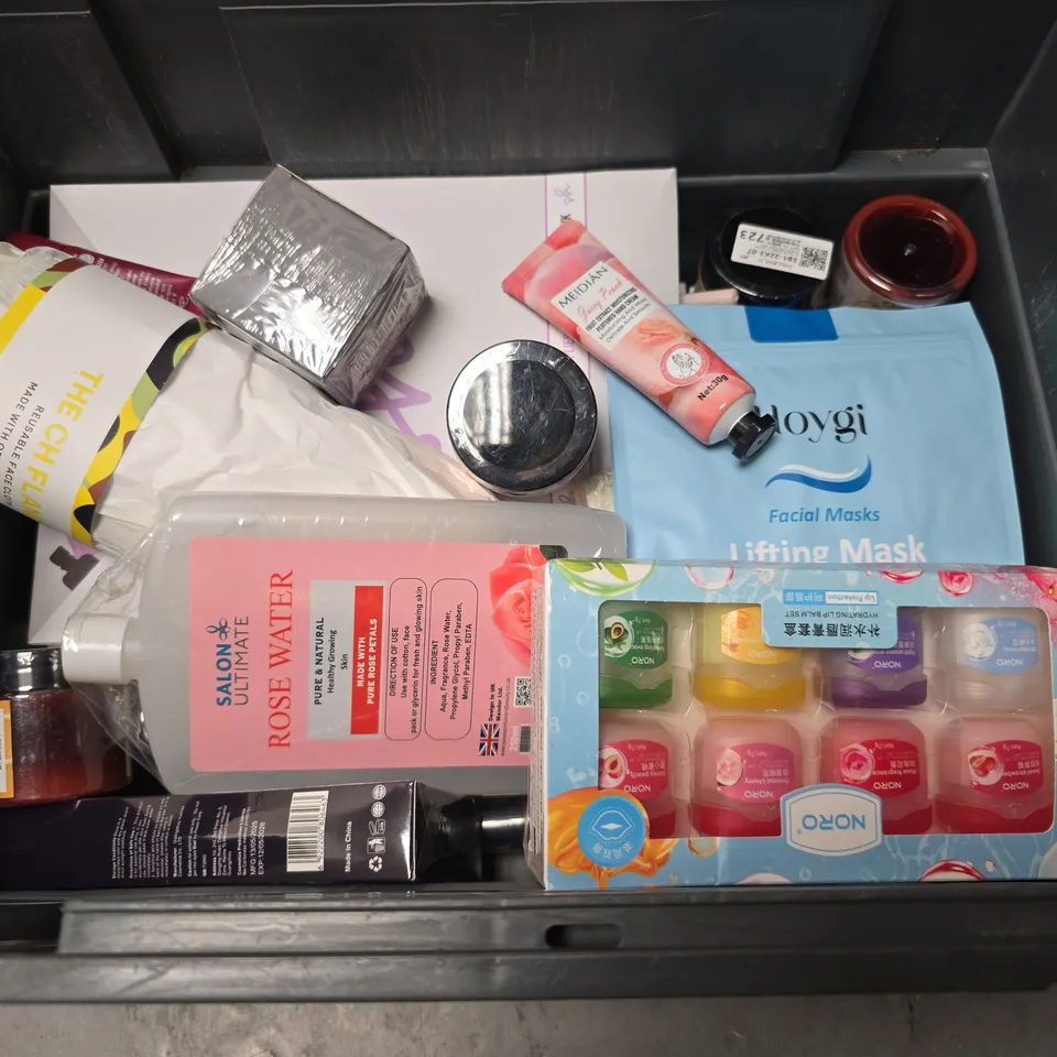 APPROXIMATEY 15 HEALTH AND BEAUTY PRODUCTS TO INCLUDE THE ORDINARY, FINI SEA SALT SPRAY, AND ELF BRONZING DROPS ETC. - COLLECTION ONLY