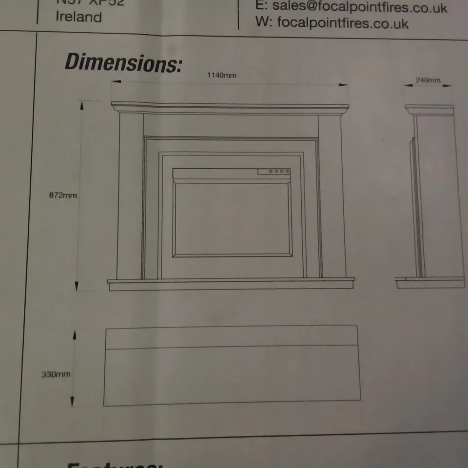 BOXED FOCALPOINT CALBOURNE ELECTRIC SUITE
