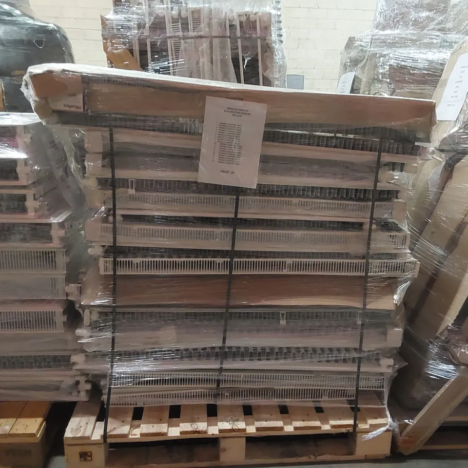 PALLET CONTAINING APPROXIMATELY 18x CONVECTOR RADIATORS