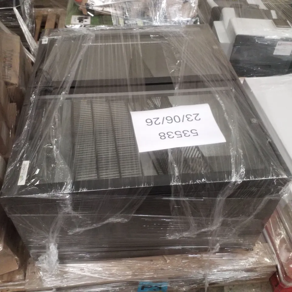 PALLET CONTAINING AUTONUMIS COMMERCIAL 2 DOOR BOTTLE COOLER