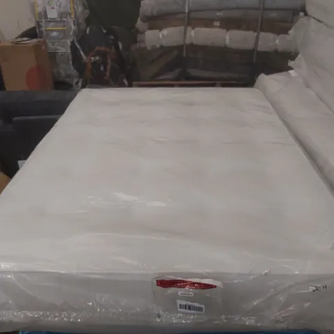 QUALITY BAGGED TIVOLI 12.5G OPEN COIL SPRING UNIT 4'6 DOUBLE MATTRESS 