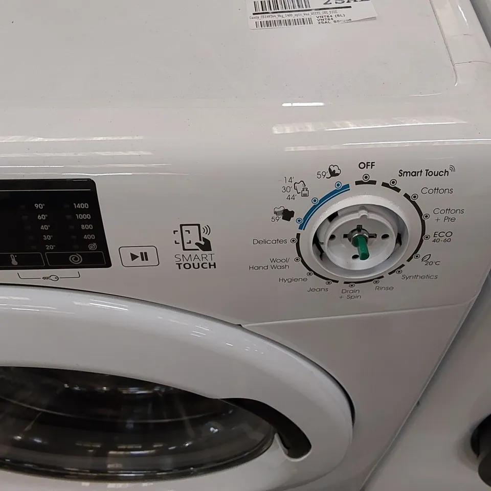 CANDY CS149TW4 WASHING MACHINE 9KG 1400 RPM - WHITE