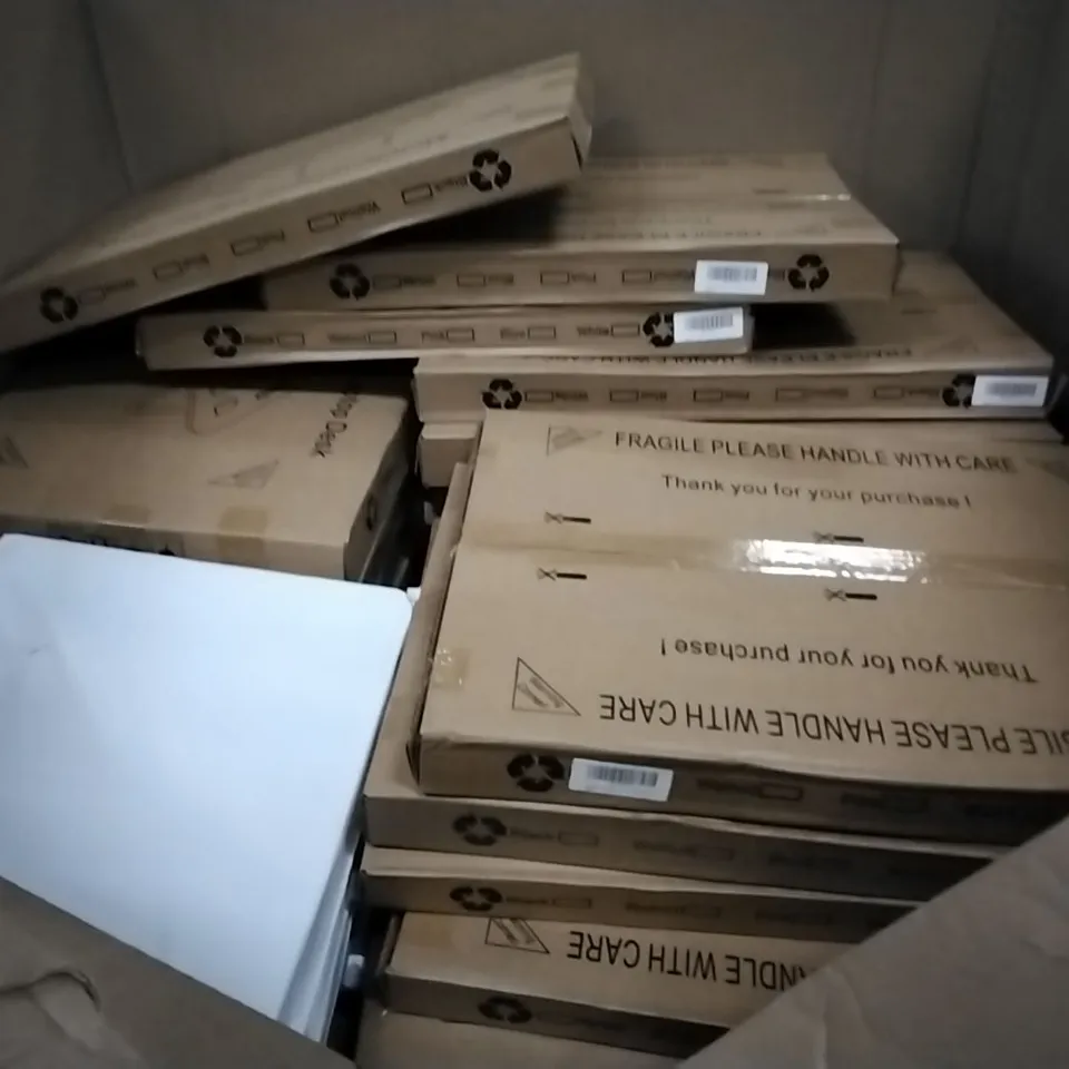 PALLET OF ASSORTED PRODUCTS INCLUDING MULTIFUNCTIONAL LAPTOP DESKS AND OVAL TOILET SEATS