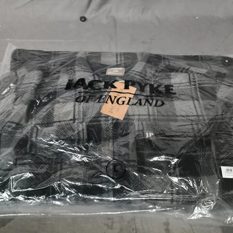 JACK PYKE ENGLAND JP TUNDRA SHIRT – GREEN CHECK, UK SIZE L