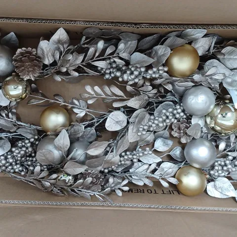 6FT CHAMPAGNE GOLD PRE LIT GARLAND