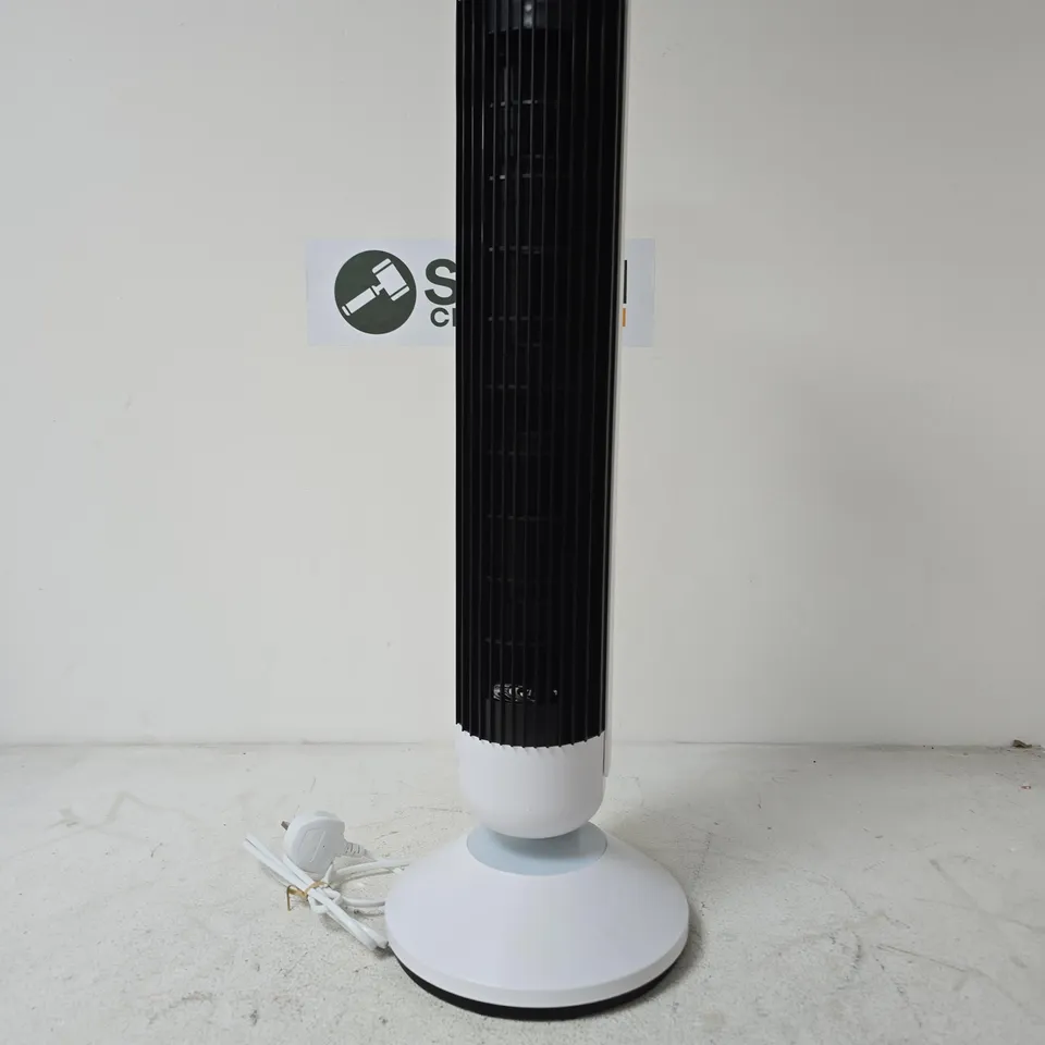 BOXED BLADELESS TOWER FAN WITH LED LIGHT
