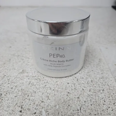 SKINN PEP40 CREME RICHE BODY BUTTER, 454 G