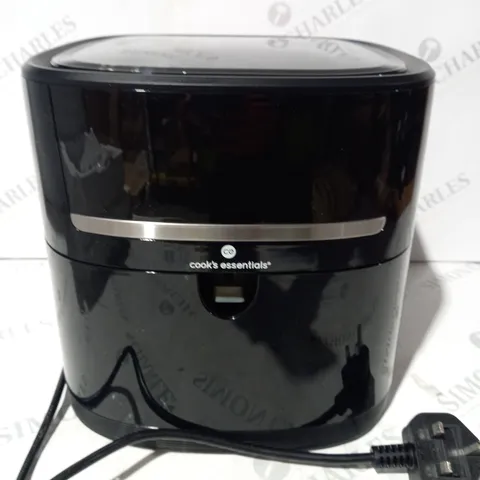BOXED COOK'S ESSENTIALS 4L AIR FRYER BLACK