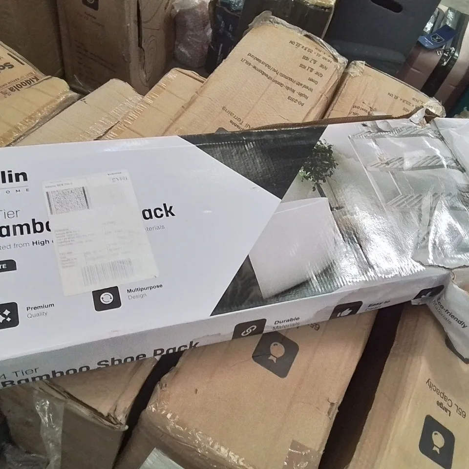 BOXED KEPLIN 4 TIER BAMBOO RACK