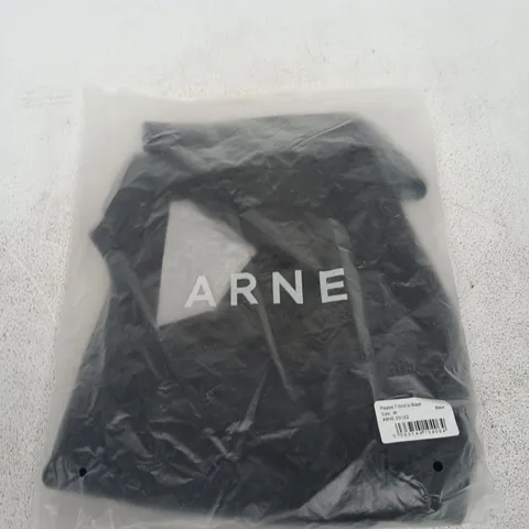 ARNE PRINTED T-SHIRT IN BLACK – SIZE M