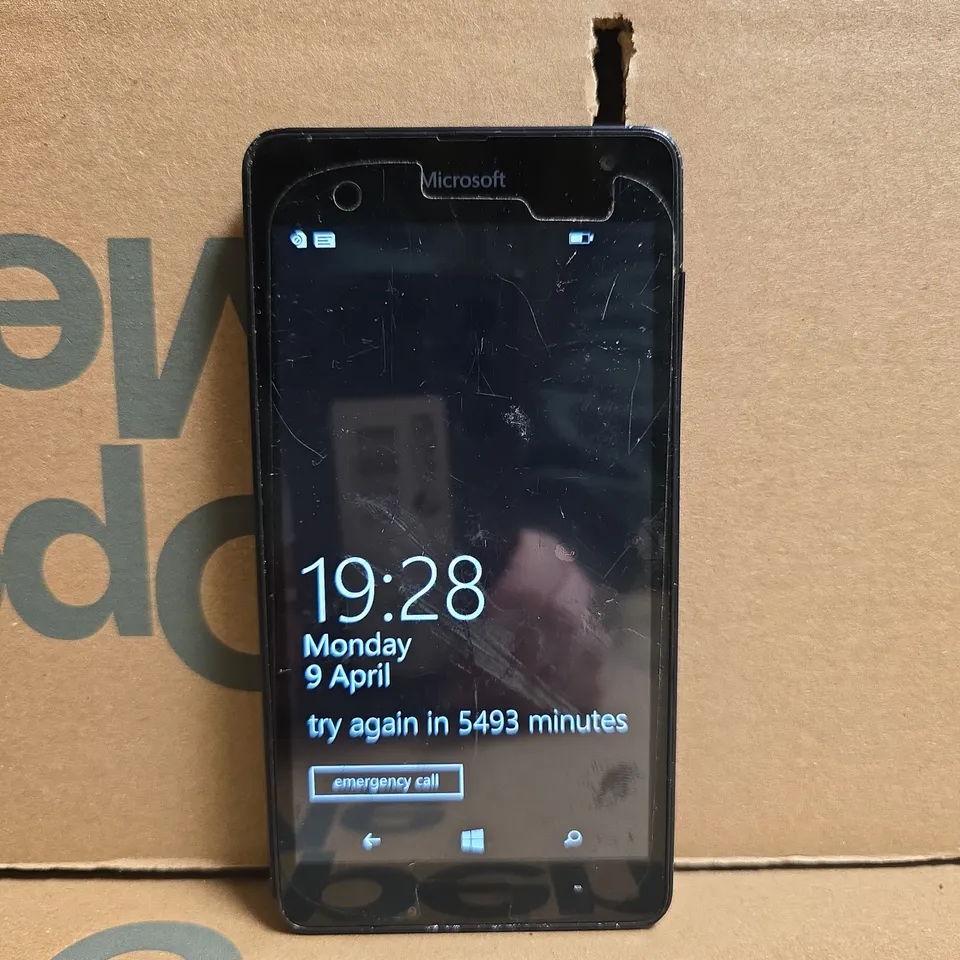 MICROSOFT LUMIA MOBILE SMART PHONE - MODEL UNSPECIFIED