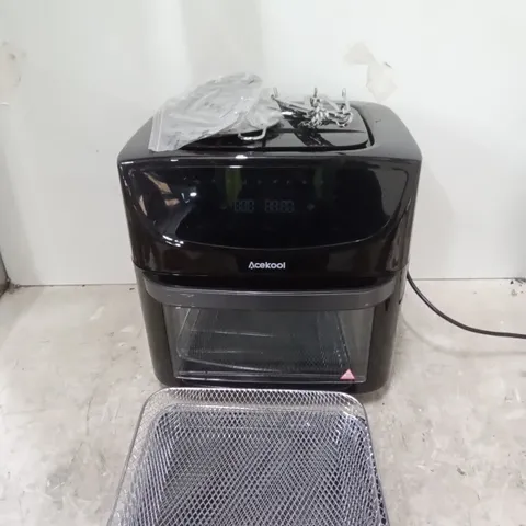 BOXED ACEKOOL AIR FRYER - BLACK