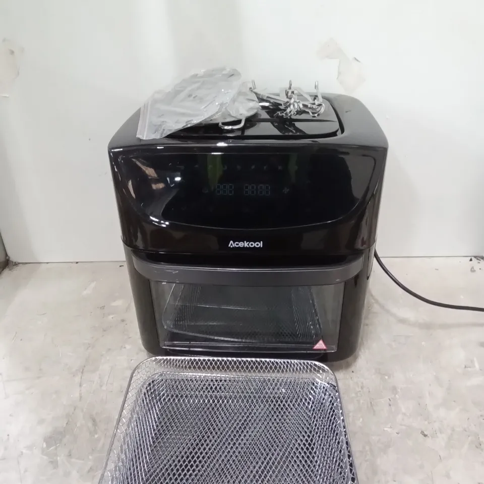 BOXED ACEKOOL AIR FRYER - BLACK