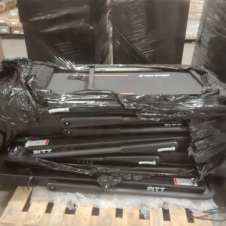 PALLET CONTAINING APPROXIMATELY 5x UNTESTED NEW IMAGE FITT MILL SMART BLUETOOTH TREADMILL & WALKING PADS