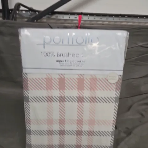 PORTFOLIO HOME SUPER KING DUVET SET