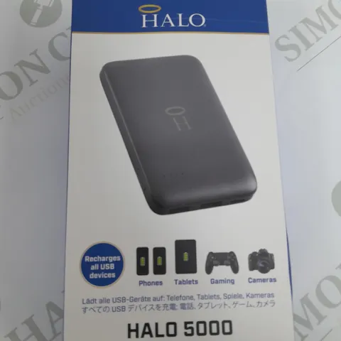 HALO 5000MAH PORTABLE CHARGERS