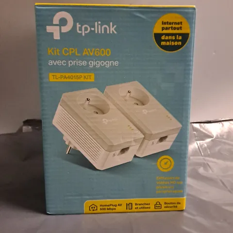 BOXED TP-LINK KIT CPL AV600 