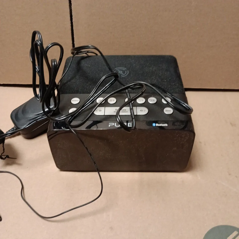 BOXED PURE SIESTA CHARGE ALARM CLOCK RADIO