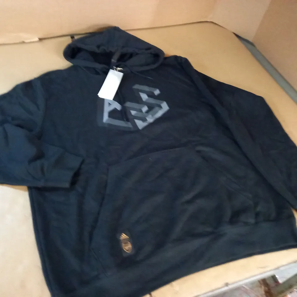ADIDAS ARSENAL BLACK HOODIE - UK L
