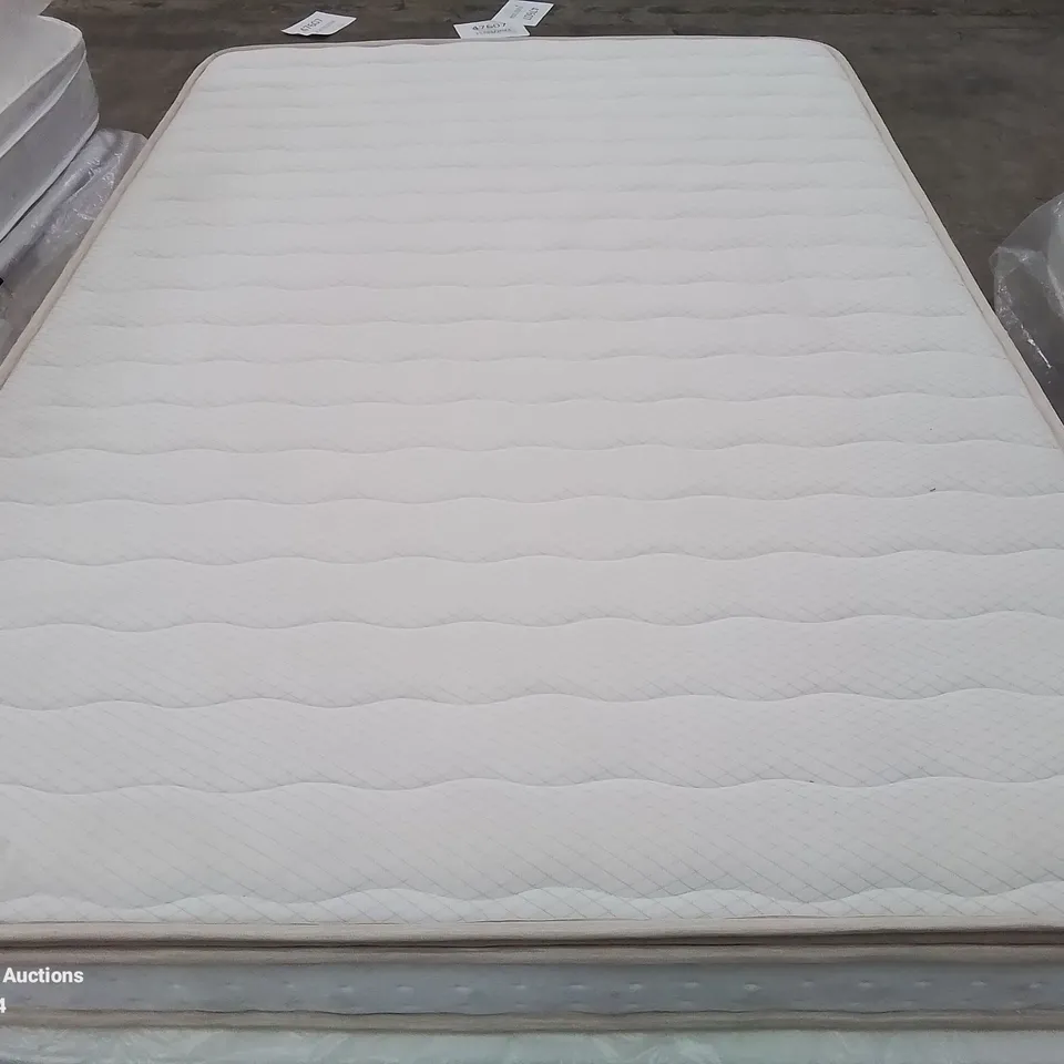 UNBAGGED MATTRESS WITH PILLOW TOP - APPROX 140X200CM