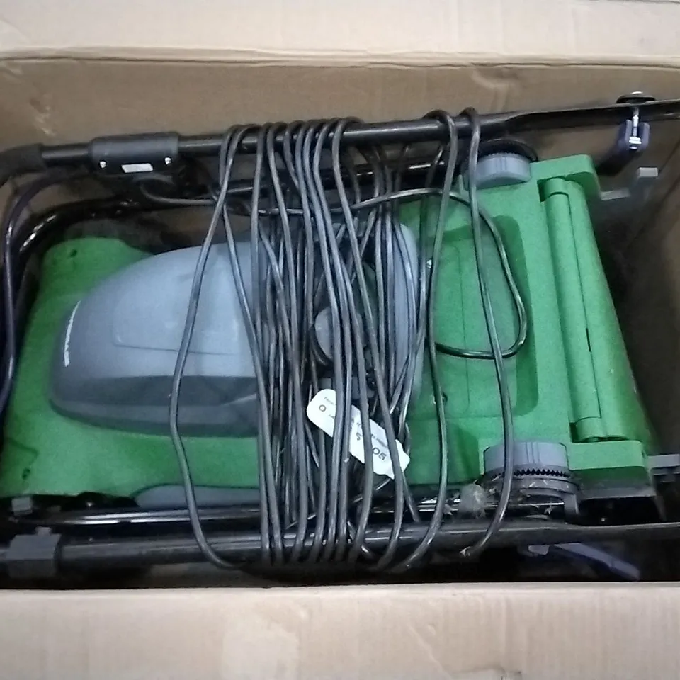 BOXED PO37CM 1600W ELECTRIC ROTARY CORDED LAWN MOWER