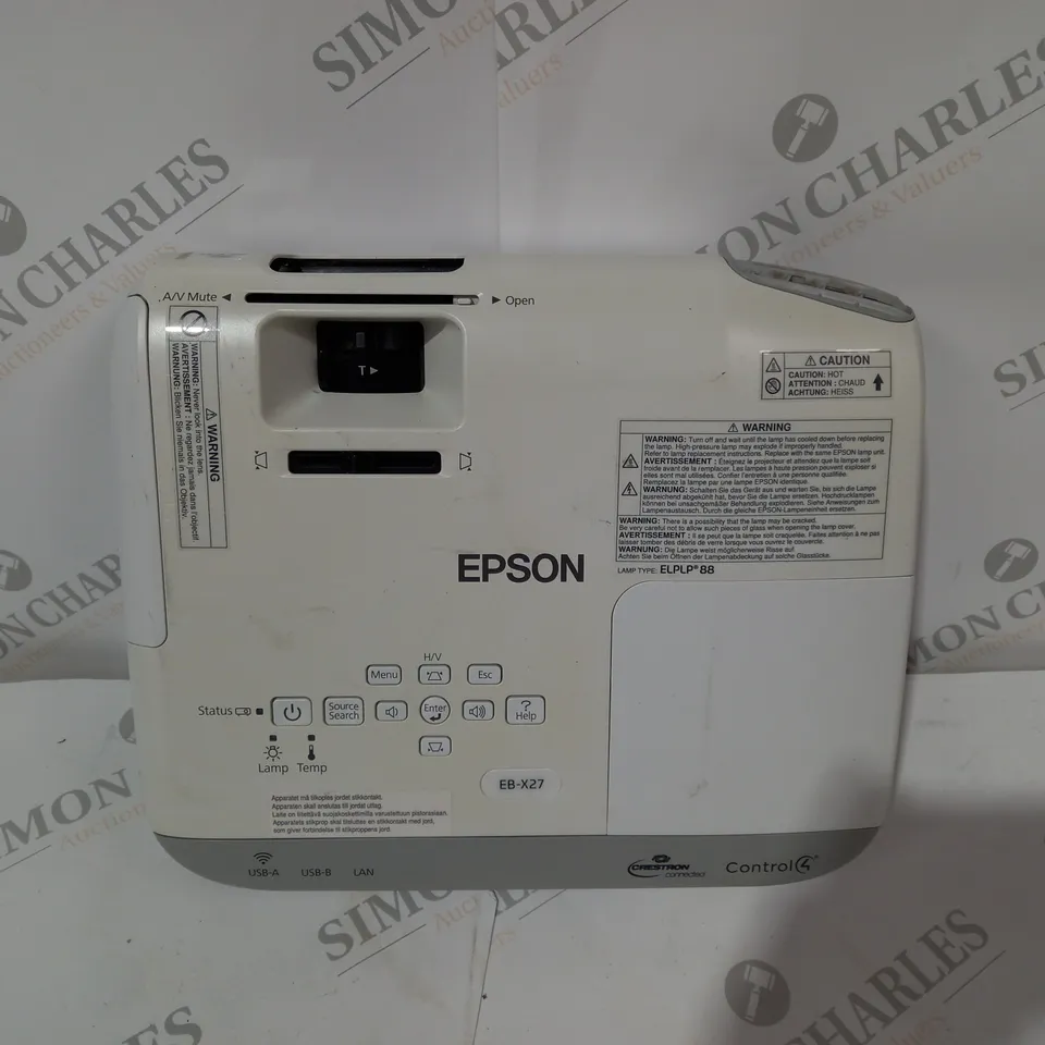 EPSON EB-X27 LCD DESKTOP PROJECTOR